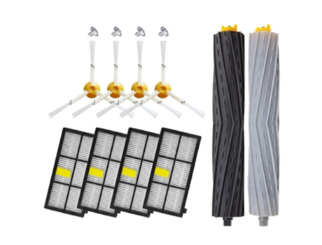Kit de filtros y cepillos HEPA para IRobot Roomba 800 900 Series 860 870 880 890 960 piezas de Robot aspirador Accesorios