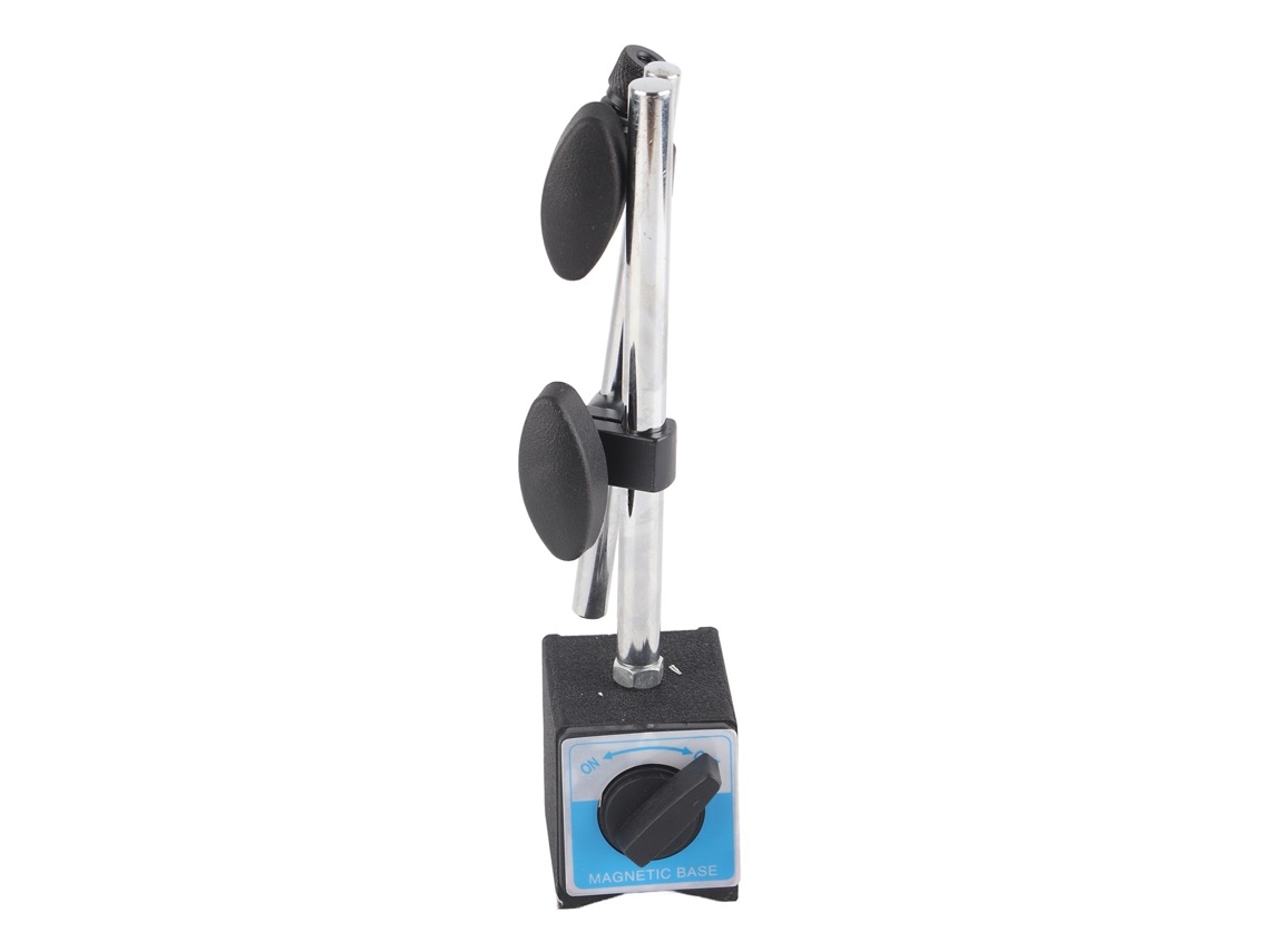 Soporte De Base Magnética Mini De Gran Fuerza, Fácil Instalación Y Ajustable 360° Para Herramientas De Medición.