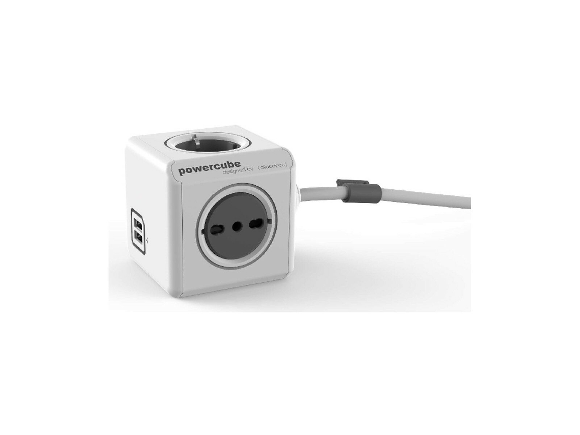 Regleta Enchufes Powercubes 8400GY/ITEUPC 1,5