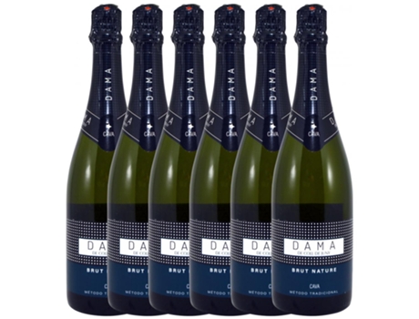 Espumante DE COLL DE JUNY De Coll De Juny Dama Brut Nature Cava (0.75 L - 6 unidades)