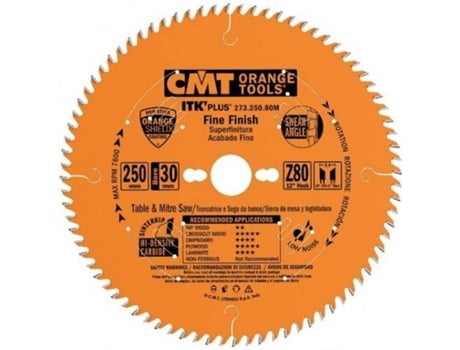 Sierra Circular CMT ORANGE TOOLS Ø160Mm Z=56 - 273.160.56H