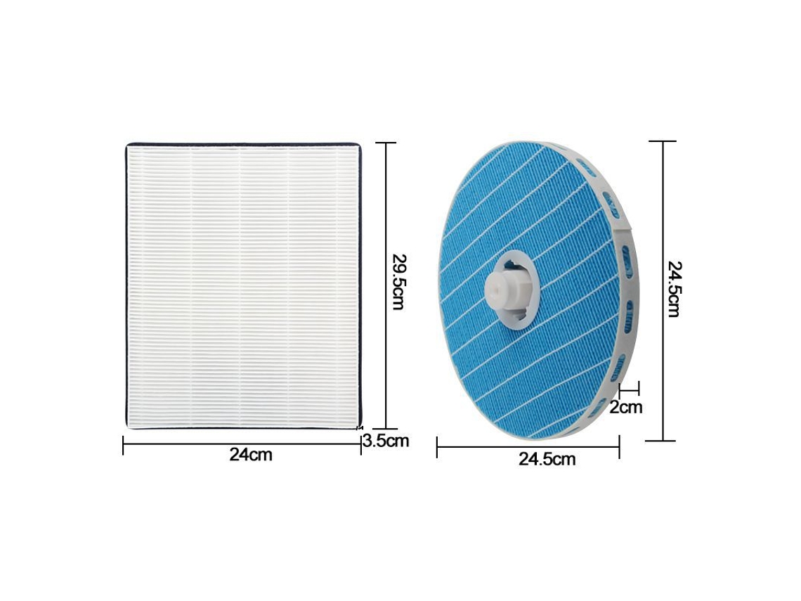 Filtro De Repuesto Para Purificadores De Aire Philips Hu5931/hu5930 (2 Unidades) Digitallab