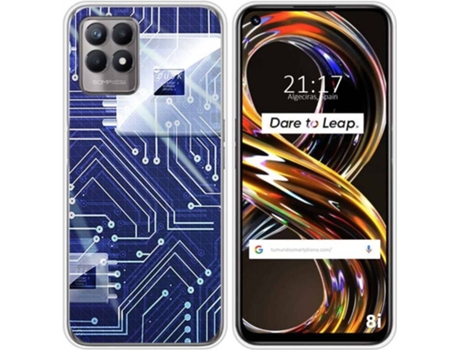 Carcasa Realme 8i TUMUNDOSMARTPHONE Circuito Multicolor