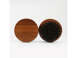 Kit De Cuidado De Barba Y Bigote Cepillo De Faggio Color Madera Para Afeitado Y Limpieza