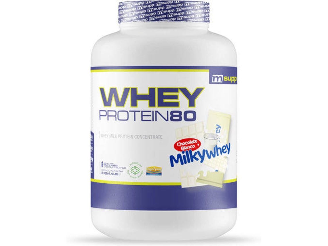 Whey Protein80 - 2 Kg Chocolate Blanco Con Leche Milkywhey Masmusculo