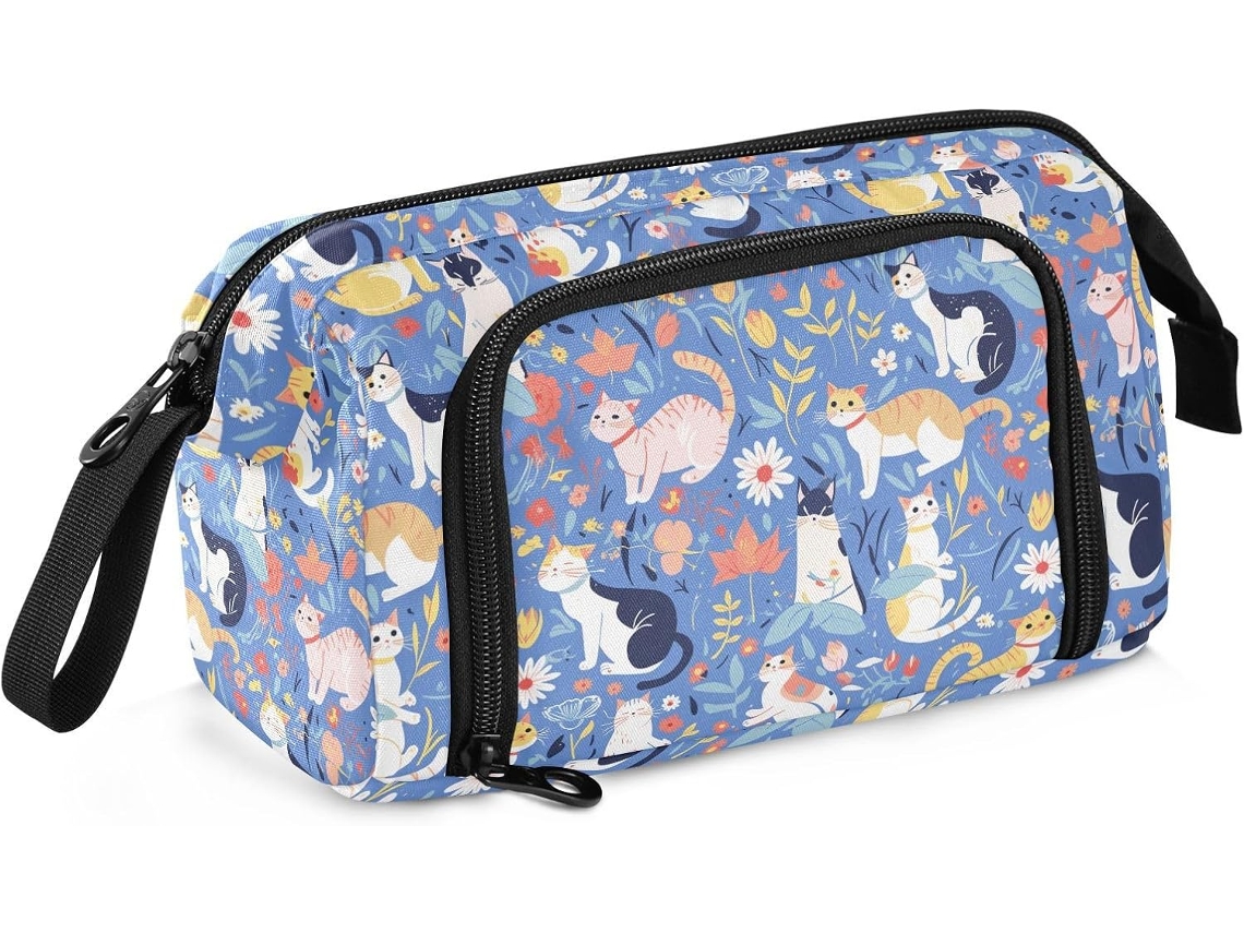 Besportble Estuche De Gran Capacidad Con Asa Y Tela De Nailon Duradera Y Una Cremallera Metálica Resistente...