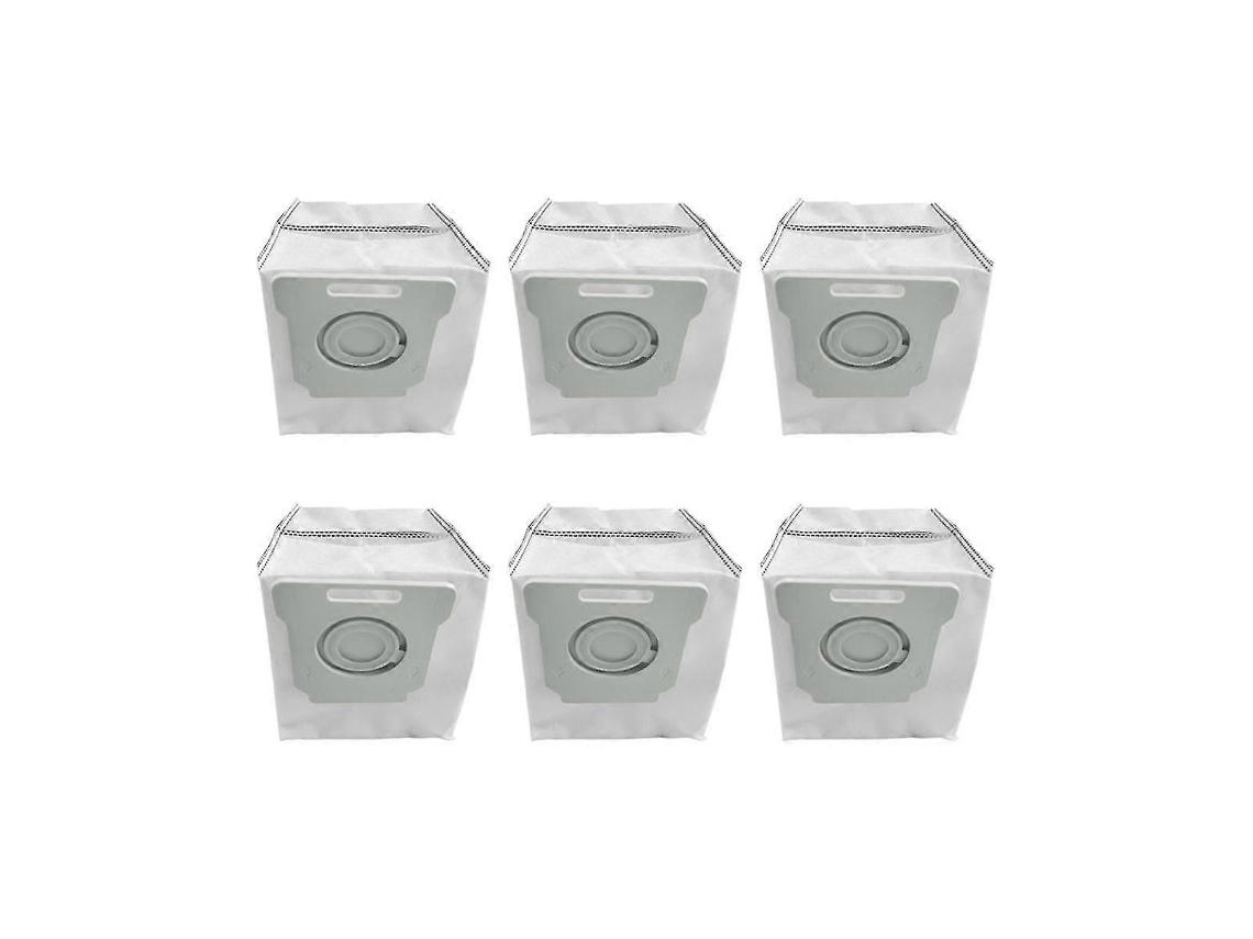 6 piezas para aspiradora robot I7+ I7 Plus I3 E5 E6 E7 S9 S9+ con bolsa de polvo de carbón activado