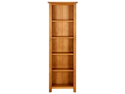 Maison Exclusive - Estantería De 5 Niveles De Madera Maciza De Roble 45x22x140 Cm