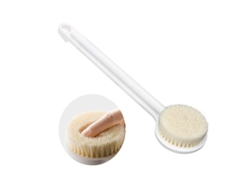 Cepillo Para Piel Seca Con Mango Largo, Cepillo De Baño Exfoliante Suave Ddq