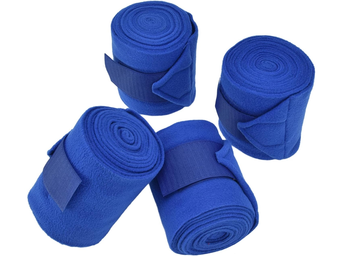 Kit De Vendaje Protector Y Cómodo Para Pattes Cheval, Chien, Chat, Vache, Bleu, Haute