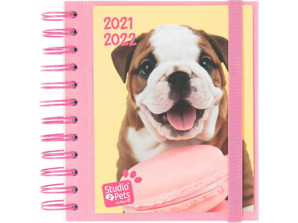 Agenda Escolar ERIK EDITORES Studio Pets Dogs (2021/2022 - Diario - 14x16cm)