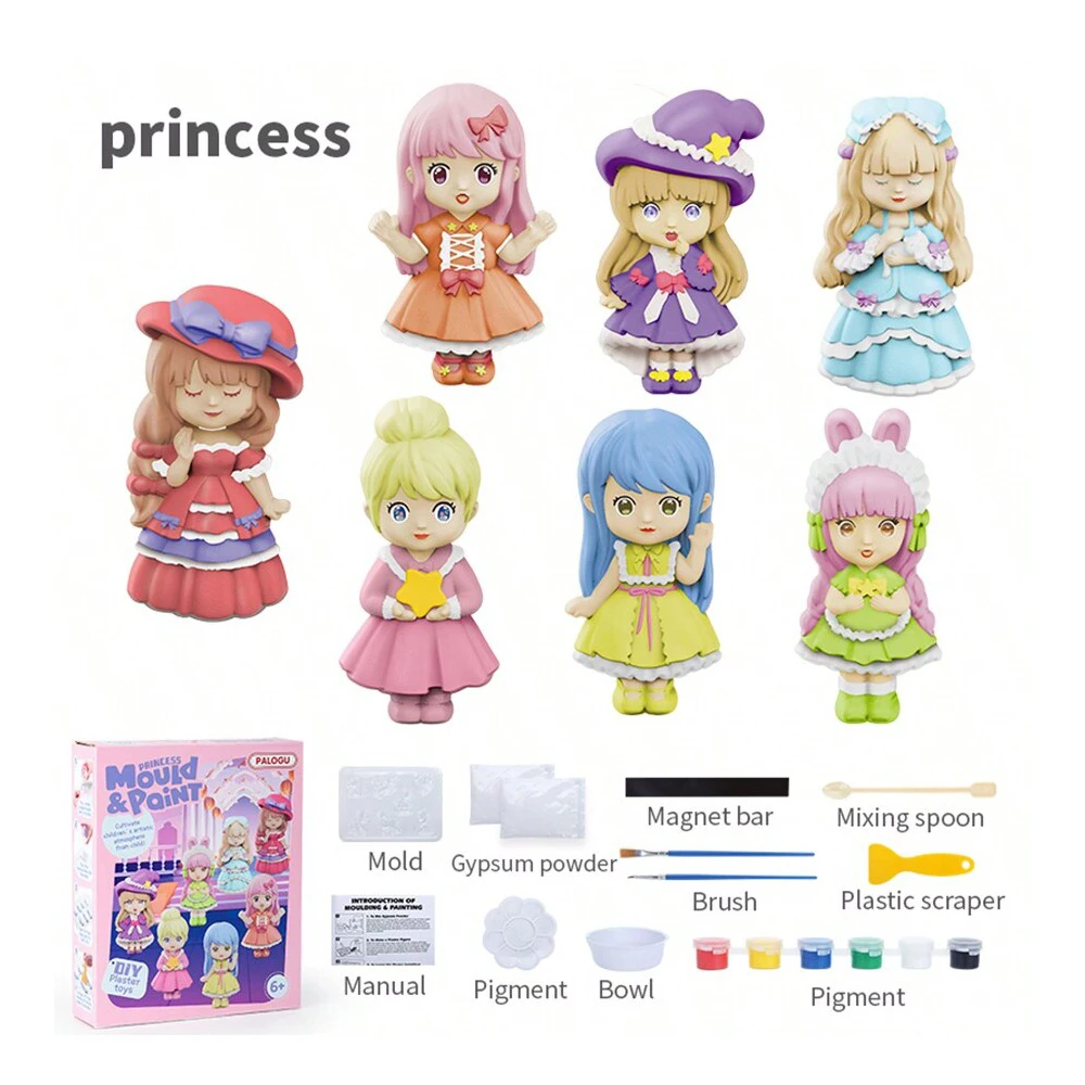 Kit De Arte Y Manualidades Para Niños (princesa) - Kit De Herramientas Para Pintar