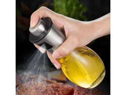 Botella De Aceite En Aerosol De 200 Ml Con Dispensador Antigoteo, Acero Inoxidable, Para Cocina/barbacoa/ensaladas, Clase A+++