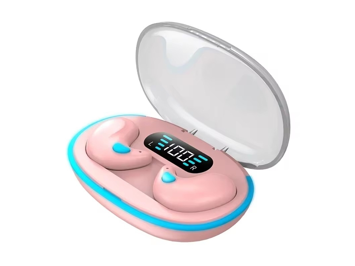Auriculares Inalámbricos Estéreo Hd Call Prueba YIZHOOD Bluetooth Rosa