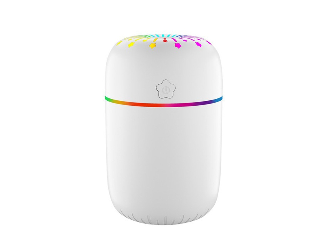 Dispensador De Óleos Essenciais Perfumados, Umidificador, 300 Ml - Blanco*