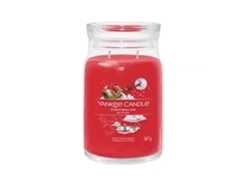 Vela Firma Noche De Navidad Grande Modelo Yankee Candle