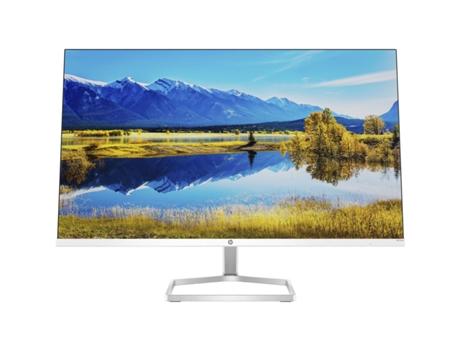 Monitor HEWLETT PACKARD M27fwa (Blanco - Plateado - Acero - sRGB - Full HD - 27 - IPS - LCD - AMD FreeSync - Flicker free - NVIDIA G-SYNC - 5 ms)