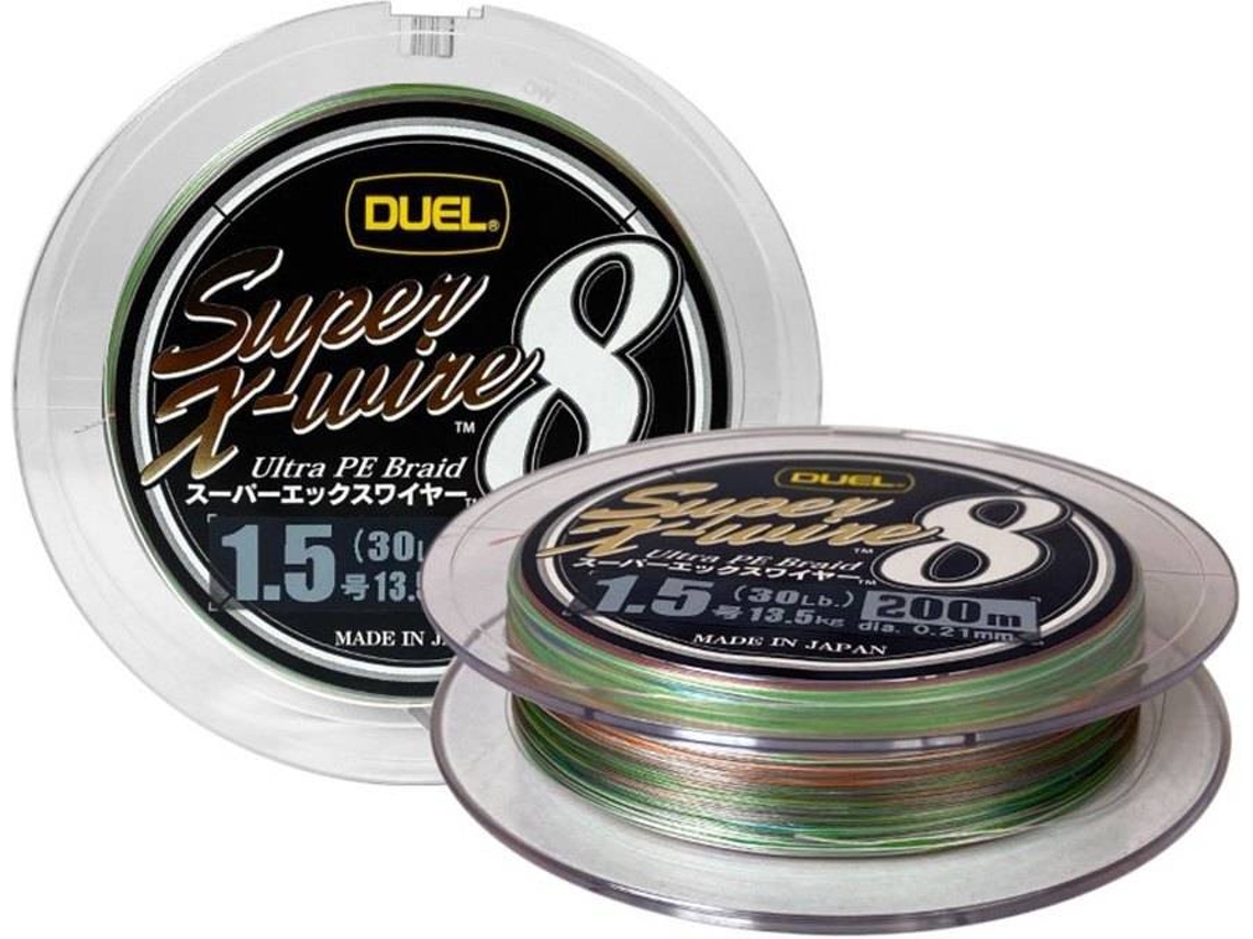 Línea de Pesca trenzadas DUEL Hardcore Super Cold X8 (0.150 mm - 0,20 mm)