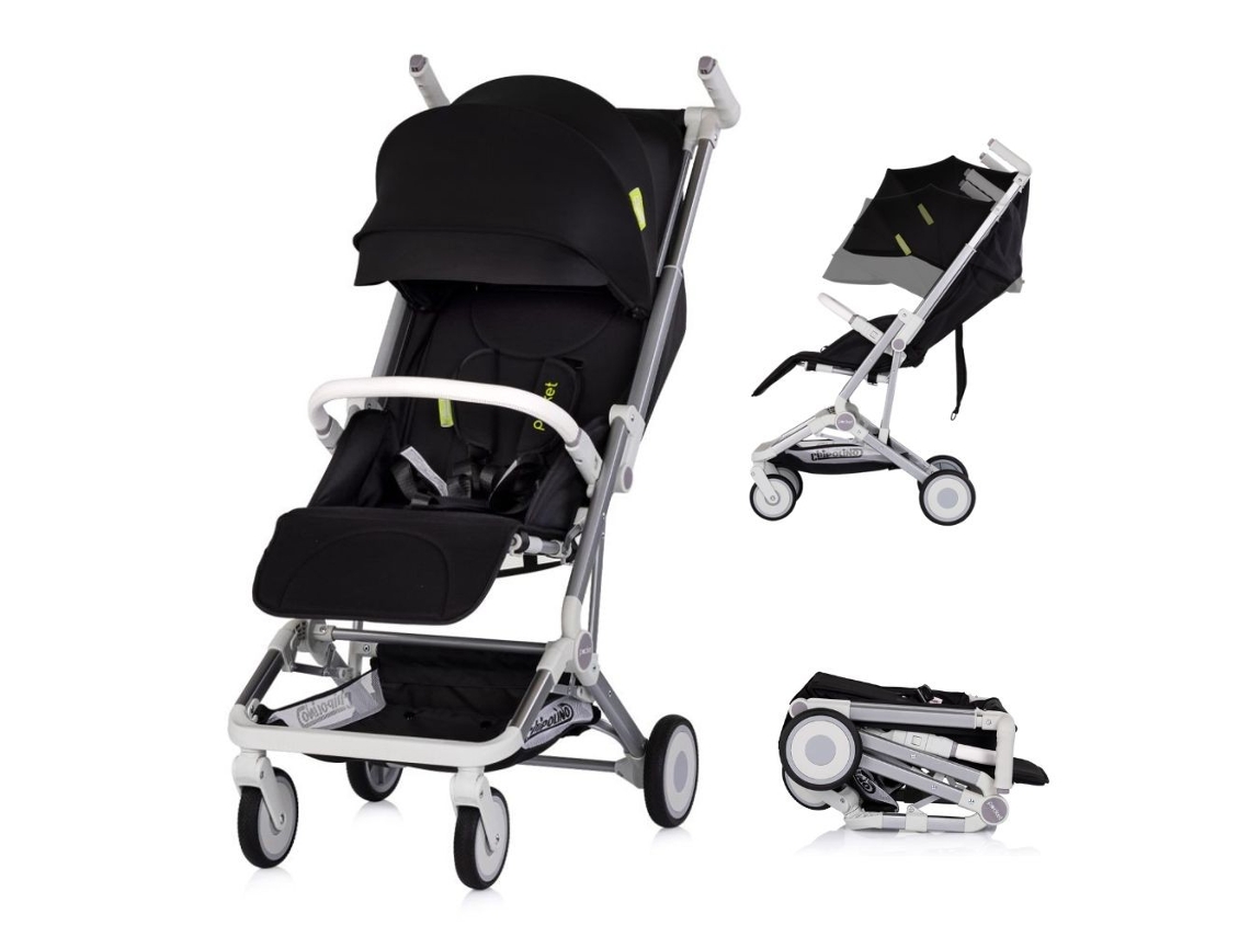 Silla De Paseo Ligera Pocket Hasta 22 Kg - Chipolino - Noir