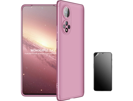 Funda + Protector de Pantalla Huawei Nova 9 Slim Armor 360º Rosa