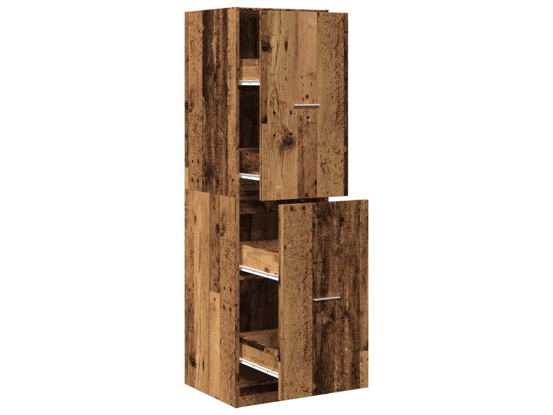 Boticário Mueble de madera antiguo MAISON EXCLUSIVE 40x41x144,5 cm