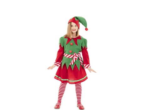 Disfraz de Niña EUROCARNAVALES Duende Encantador (10-12 años)