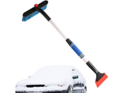 Cepillo Y Rascador De Nieve Para Coche, Accesorio De Invierno Retráctil Para La Limpieza.