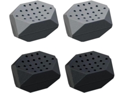 Entrenador Mandíbula Bola Masaje Silicona Gris/negro, Fortalece Cuello/rostro