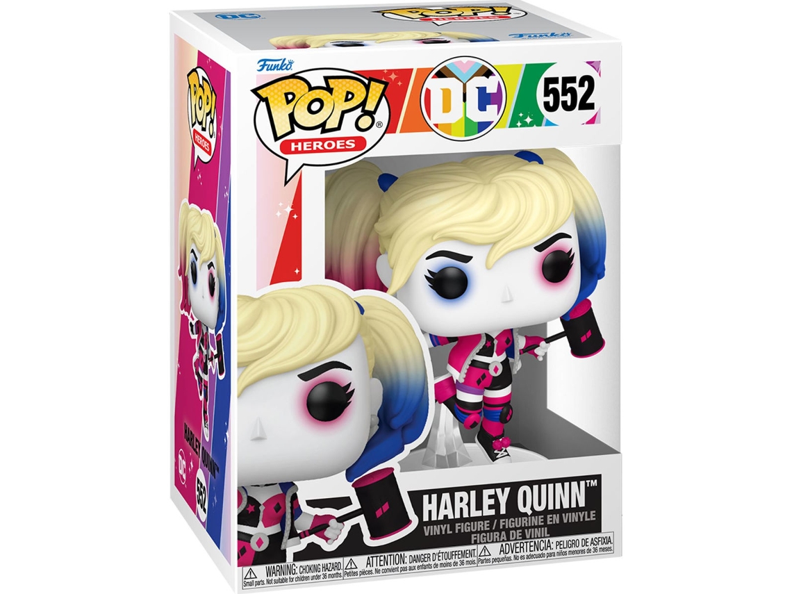 Figura FUNKO Pop! Heroes: Pride - Harley Quinn (Posible Chase)