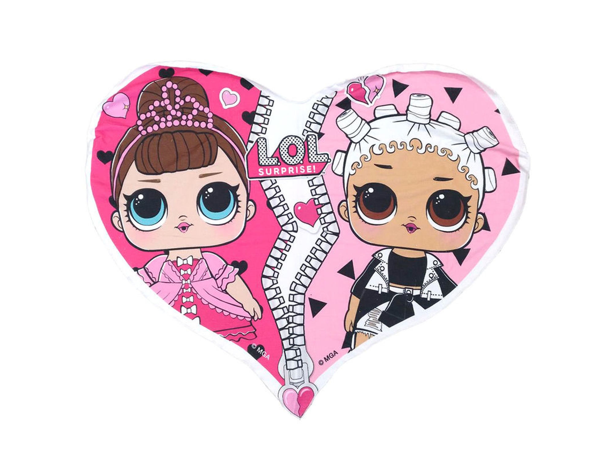 Toalla CERDÁ corazon LOL Surprise microfibra