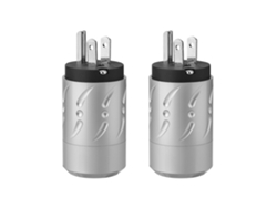 Conector de alimentación IEC con construcción de cobre bañado en plata pura