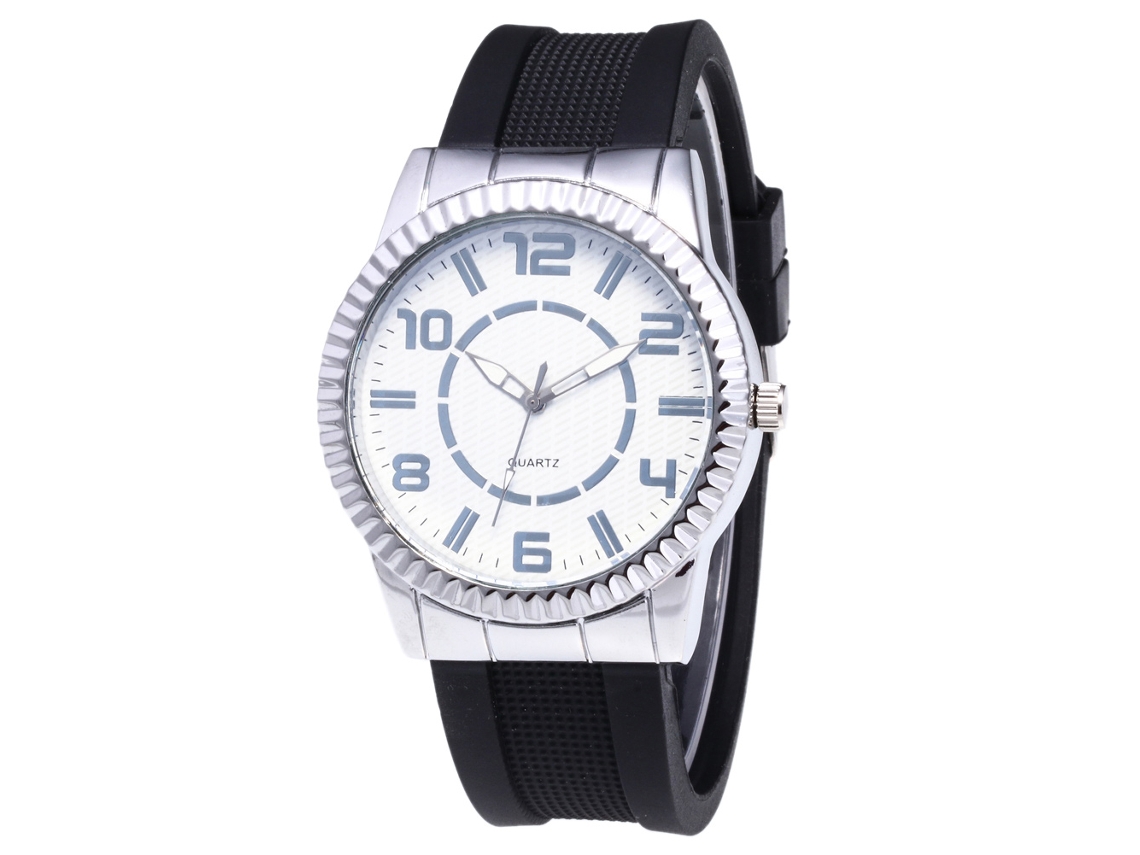 Reloj De Cuarzo Unisex Zhoulianfa Con Correa De Silicona Informal Zlf0456-d (3)