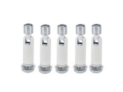 Rebe-5 Piezas Adaptador Techo Inclinado M10 Para Lámpara Colgante Candelabro Accesorios Suspensión Blanco