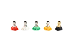 Kit De 5 Boquillas Pulverizadoras Para Hidrolavadora Con Conector Rápido De 1/4".