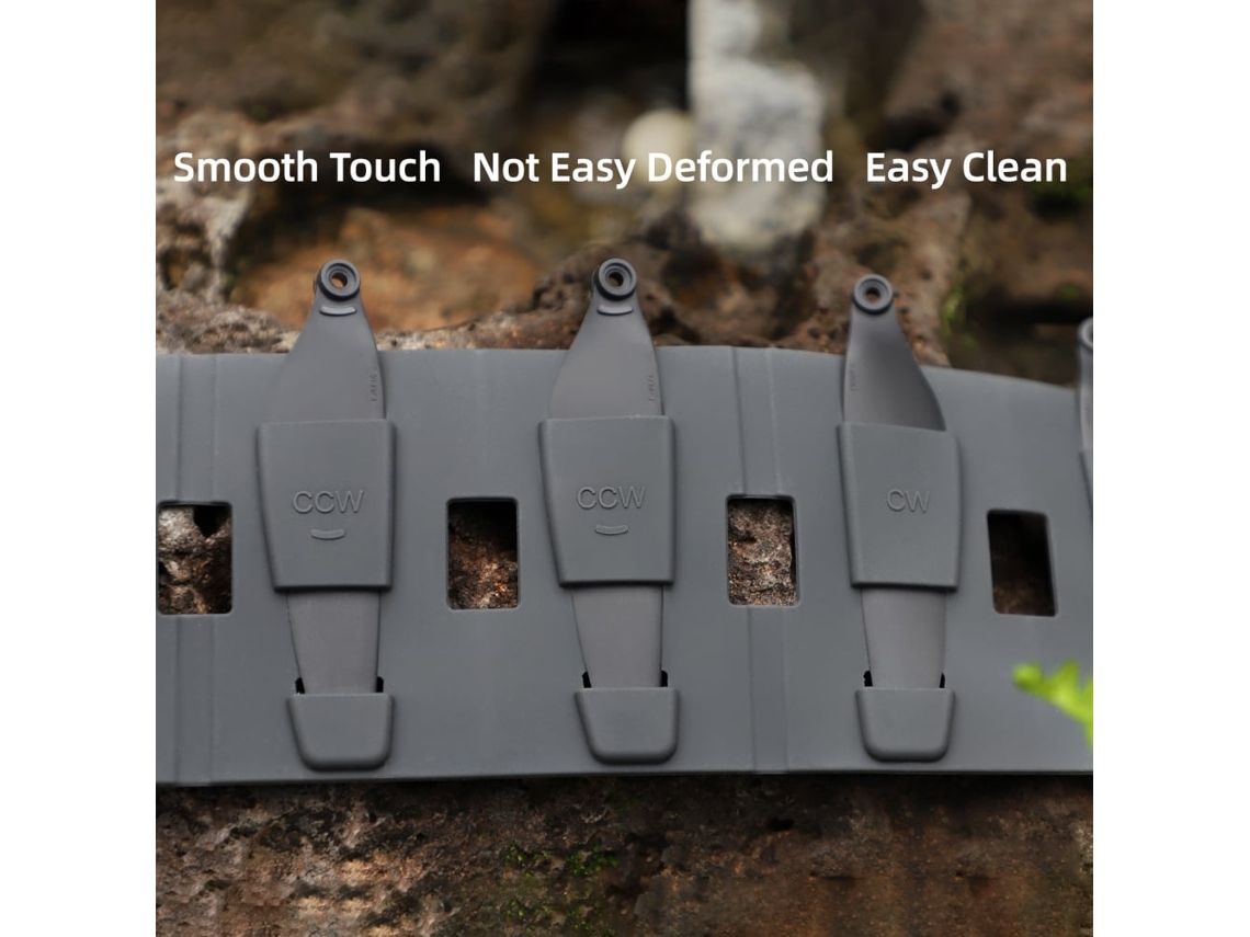 Bolsa Plegable De Silicona Para Guardar Las Hélices Del Dron Mini 3 Pro.