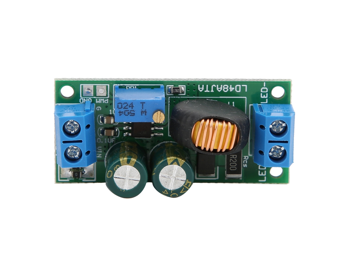 Módulo Controlador Led Ld48ajta 72w Dc 6-50v 1-3a Regulador Pwm Convertidor De Corriente Terminal