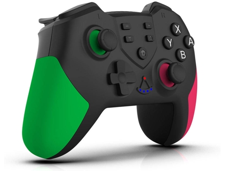 Mando Nintendo Switch ALIN513-3 Verde y Rosa (Inalámbrico)