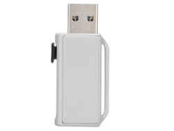 Memoria Usb Flash Drive 128gb Portátil Plástico Blanco Push Pull Para Almacenamiento Y Transmisión De Datos