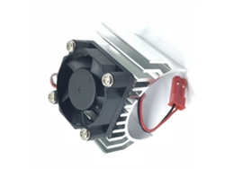 Disipador de calor de motor de aleación de aluminio 540/550 con conector JST para piezas de coche RC 1/8 1/10