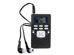 Mini Receptor De Reloj Digital Con Radio Fm Estéreo Dsp Portátil