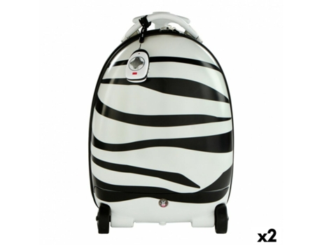 Mochila Trolley Rastar Cebra Infantil 2,4 GHz Radiocontrol 5 kg (2 Unidades)