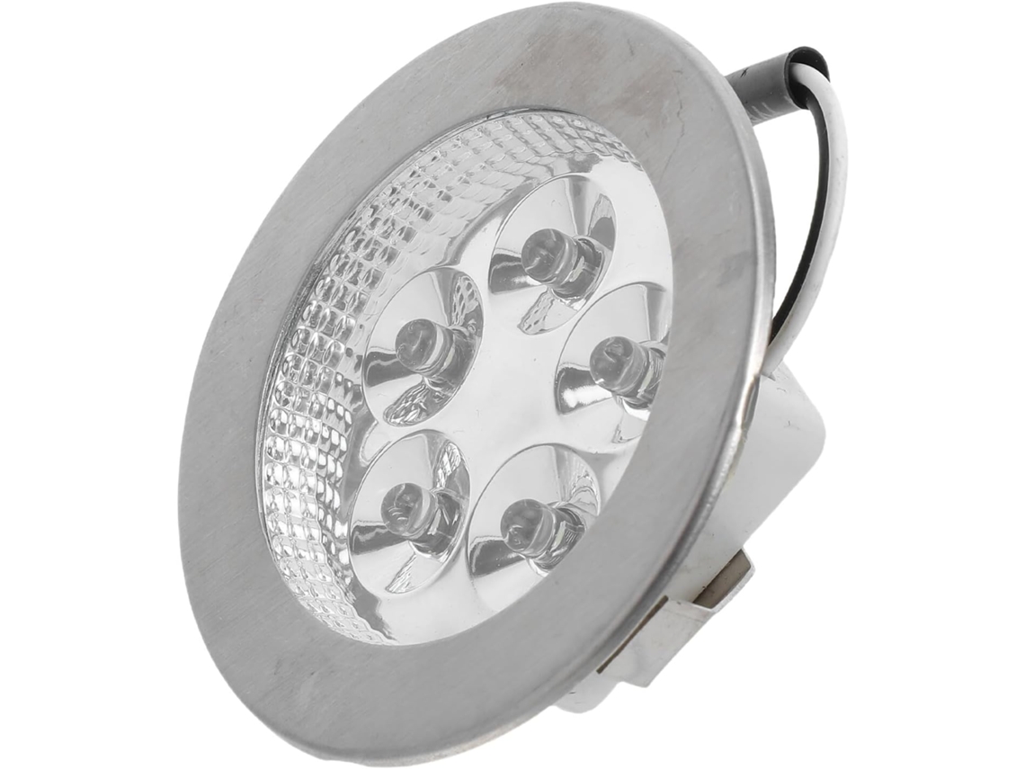 Bombilla Led Redonda De Vidrio Esmerilado Y Abs Para Campana Extractora.