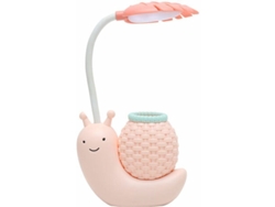 Lámpara De Escritorio Usb Recargable Para Niños, Protección Ocular, Diseño De Caracol De Dibujos Animados.