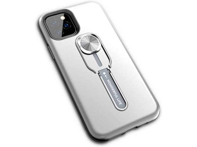 Funda iPhone XS Max Soporte Gris