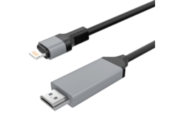 [certificado Apple Mfi] Cable Adaptador Lightning A Hdmi, Lightning A Hdmi, Adaptador Lightning 2k A Av Digital, Convertidor De Pantalla Sin