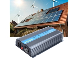 Inversor solar de 1000 W para microrred conectada a la red eléctrica: entrada de 10,8-32 V, salida con enchufe británico.