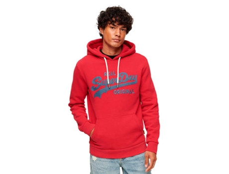 Sudadera con Capucha de Hombre SUPERDRY Soda Pop Vl Rojo (2XL)