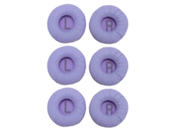 6 Almohadillas De Repuesto Para Auriculares Tune 600btnc 660nc 510bt T450bt T500bt - Morado