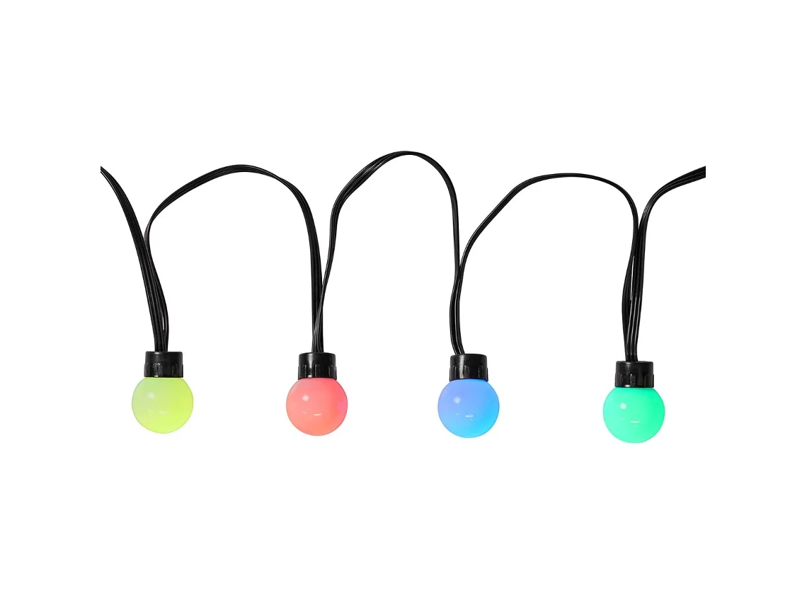 Luces NEDIS LED (Wi-Fi - 10.8m -  Negro)