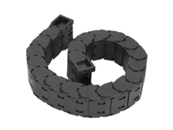 Cadena Portacables Silenciosa Y Totalmente Cerrada Con Soporte Desmontable, 0,7 M D20x57 Para Cables.